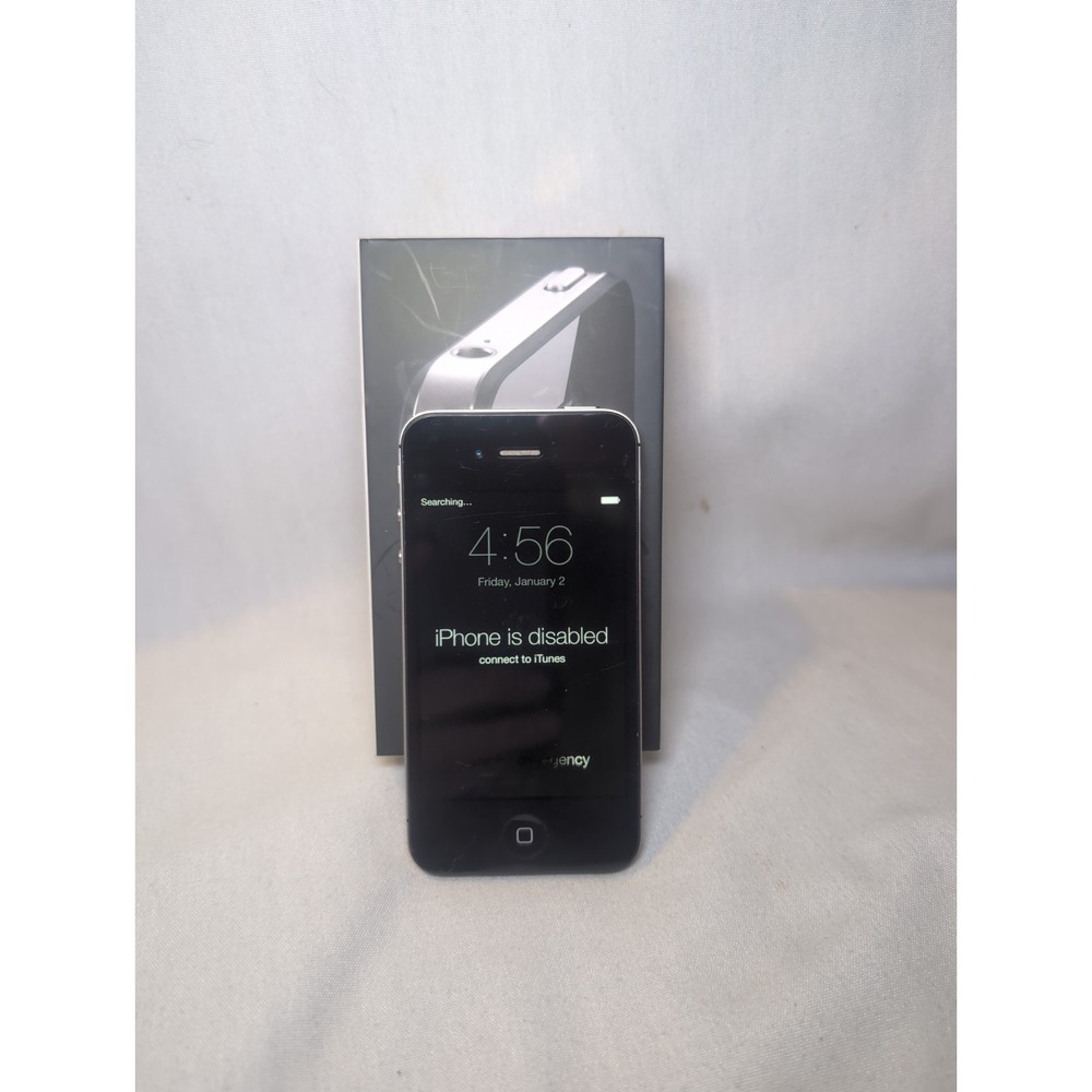 Apple iPhone 4 16GB Black Model A1387 for Wi-Fi Only W/ Box